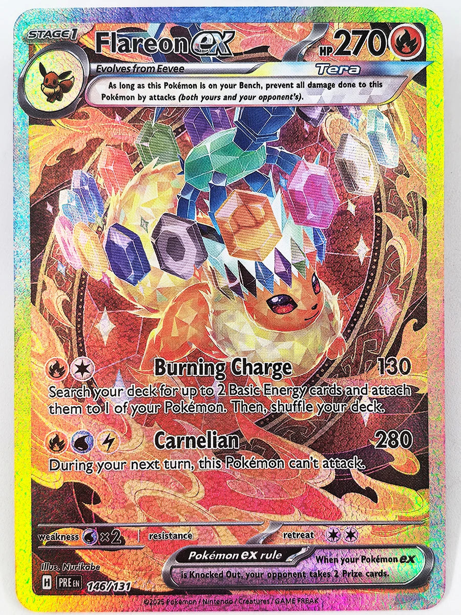 PRE Umbreon Eevee Sylveon Leafeon Glaceon Toys Hobbies Hobby Collectibles Game Collection Anime Cards