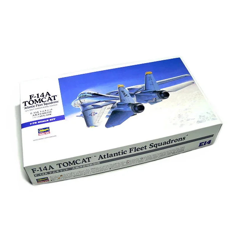 Hasegawa 00544 Airplane Model 1/72 F-14A for Tomcat Atlantic Fleet Squadros Fighter Assembly Model for Military Model Hobby DIY