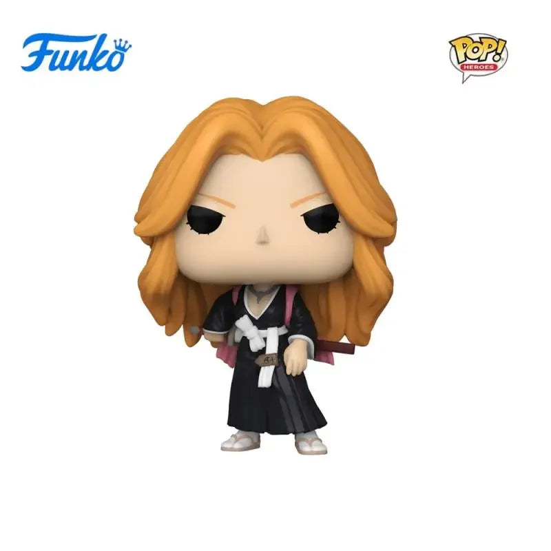 New FUNKO POP Original Anime Cartoon Death God Ichigo Kurosaki Matsumoto Rangiku Toy Figures Collection Model Toys birthday Gift