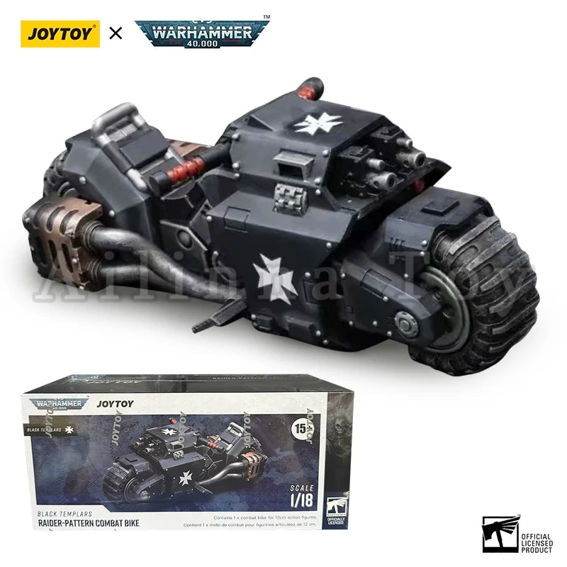 JOYTOY 1/18 Action Figure 40K Black Templars Squads Anime Collection Military Model