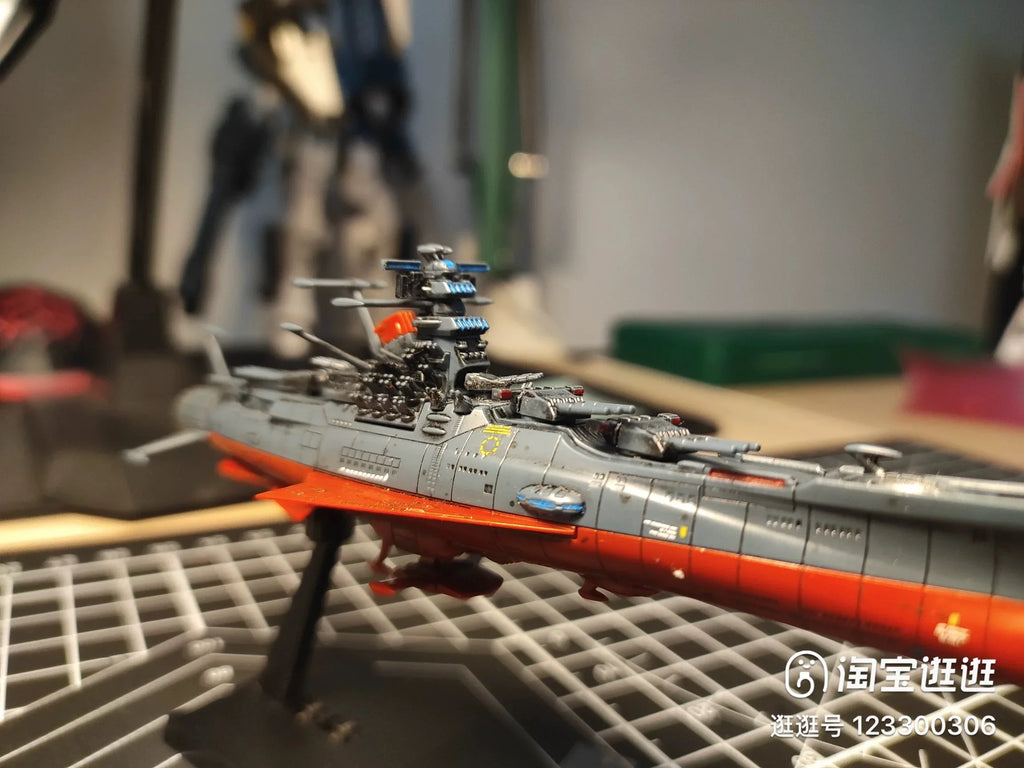 In Stock Bandai Machinery Collection Space Battleship Yamato 2199 No.14 Darrowld Assembled Model Action Toy Collection Gifts