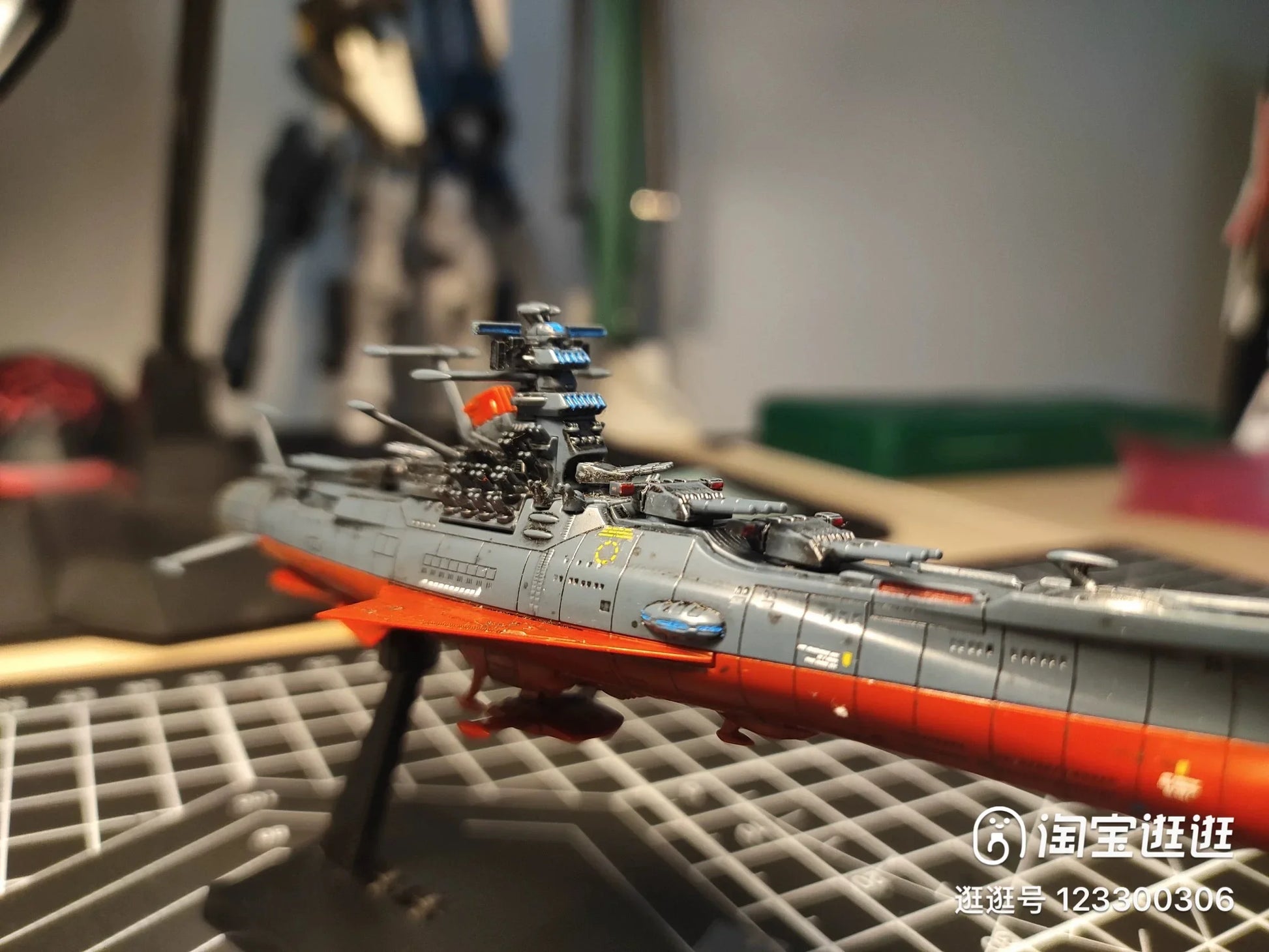 In Stock Bandai Machinery Collection Space Battleship Yamato 2199 No.14 Darrowld Assembled Model Action Toy Collection Gifts