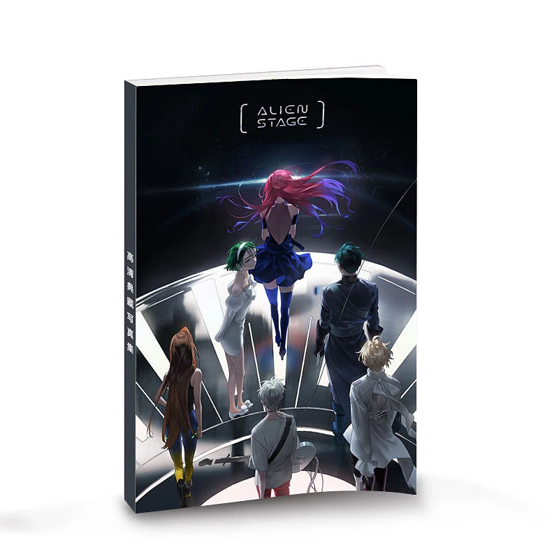 64 page A5 Alien Stage Art Collection Book Illustrations Artwork Album Manhwa Comic Cartoon 14x21cm