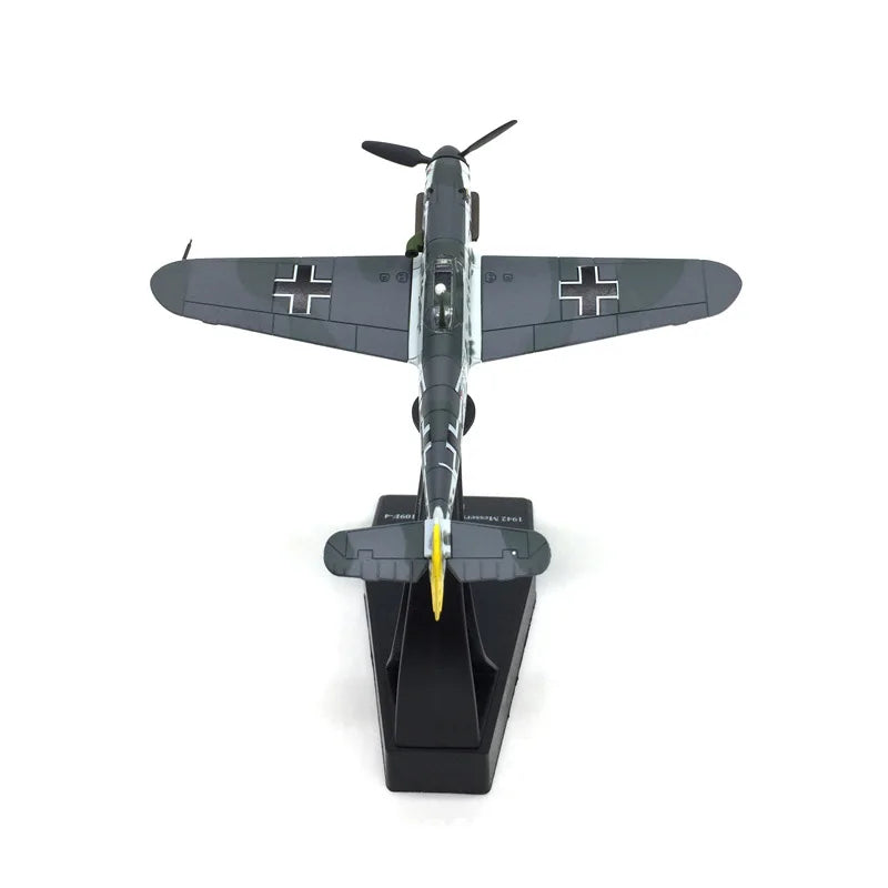 JASON TUTU 1/72 Scale Diecast Alloy Model German Fighter War Thunder BF109 Military Missile Bomber BF-109 Collect gifts