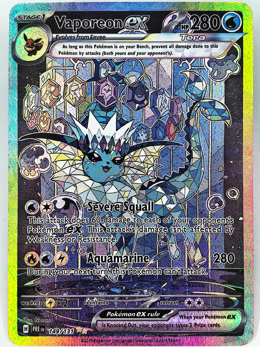 PRE Umbreon Eevee Sylveon Leafeon Glaceon Toys Hobbies Hobby Collectibles Game Collection Anime Cards