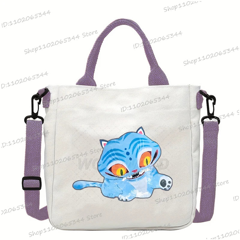 KPop Demon Hunters Anime Women's Crossbody Bag Aesthetics KPop Demon Hunters 2025 Shoulder Bags Korean Fashion  Messenger Bag