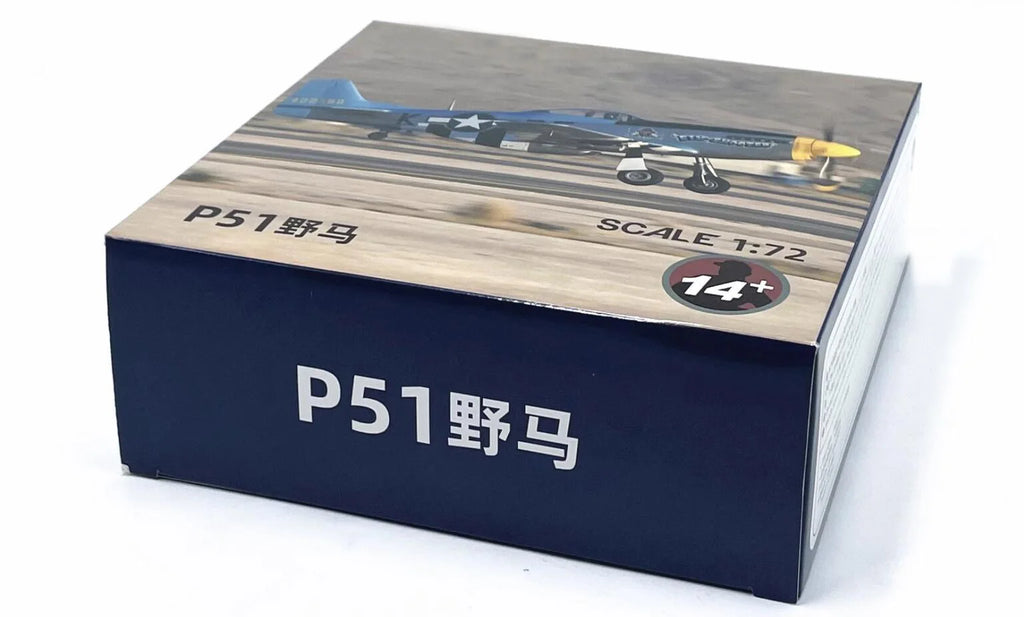 1: 72 WWII US P-51 P51 fighter model  Alloy finished product collection model