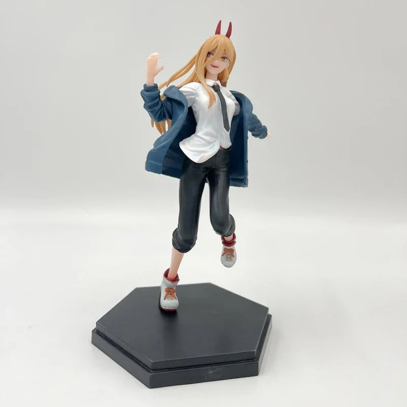 Figma #586 Chainsaw Man Denji Anime Figure Chainsaw Man Denji/Pochita Action Figure Adult Collectible Model Doll Toys Gifts 17cm