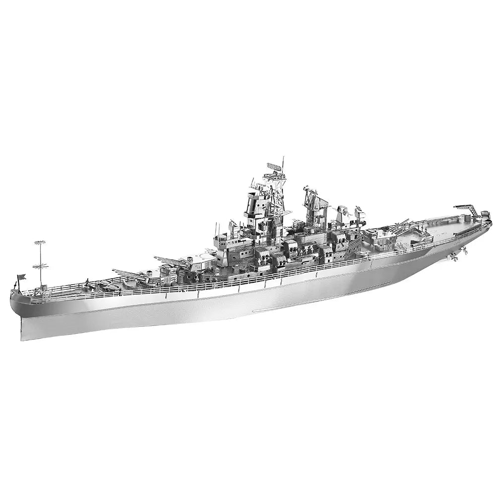 Piececool 3D Puzzles Yamato Nagato Class Battleship Model Building Kit DIY Boat Toys for Adult Brain Teaser Birthday Gifts