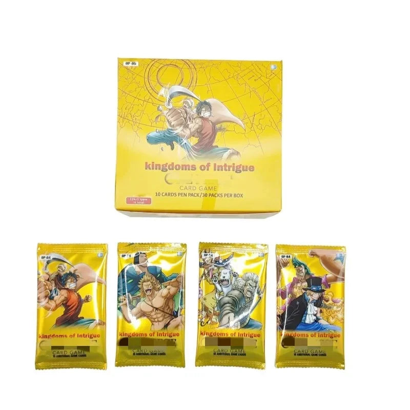 New Release 300 Pcs English Version Pirate King Card Game Characters Cards Including Nami Queen of the Seas Playing Cards