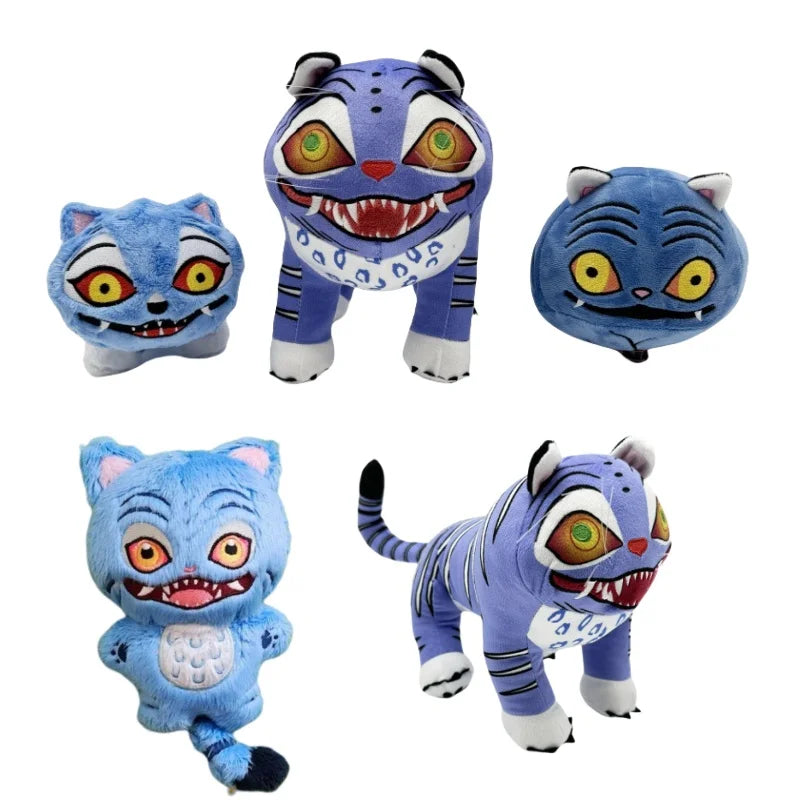 2025Kpop Demon Hunters Tiger Plush Toy Demon Hunters Kpop Accessories Toy Tiger Plushie Doll K Pop Demon Hunters Merch Birthday