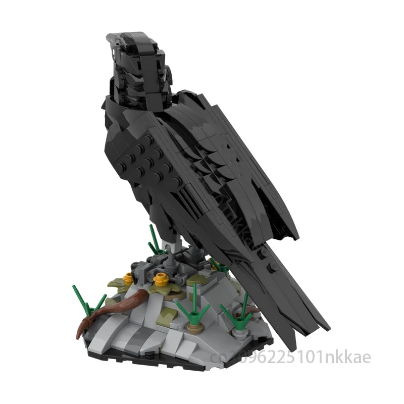 NEW MOC Clever Raven Building blocks Model Intelligent Birds DIY Assembly Bricks Children Toy Festival Birthday Christmas Gifts