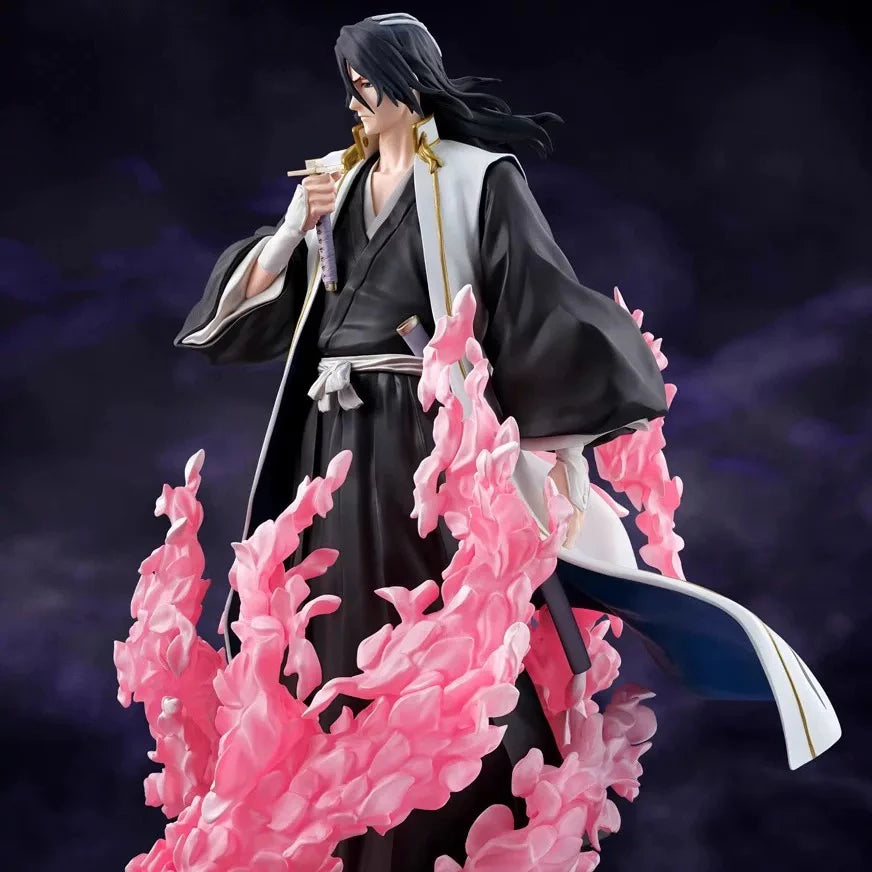 Origina Bandai Figuart Zero Bleach Kuchiki Byakuya 18.5cm Anime Figure Collectible Model Toy Gift