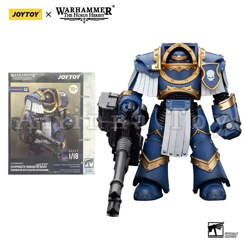 JOYTOY 1/18 Action Figure The Horus Heresy 40K New Ultra Squads & Mechas Lieutenant Titus Anime Military Model