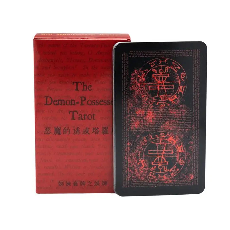 Tarot Cards English Version Prediction Oracle Decks for Fortune Telling Tarot Conversation Board Games for Family Beginners