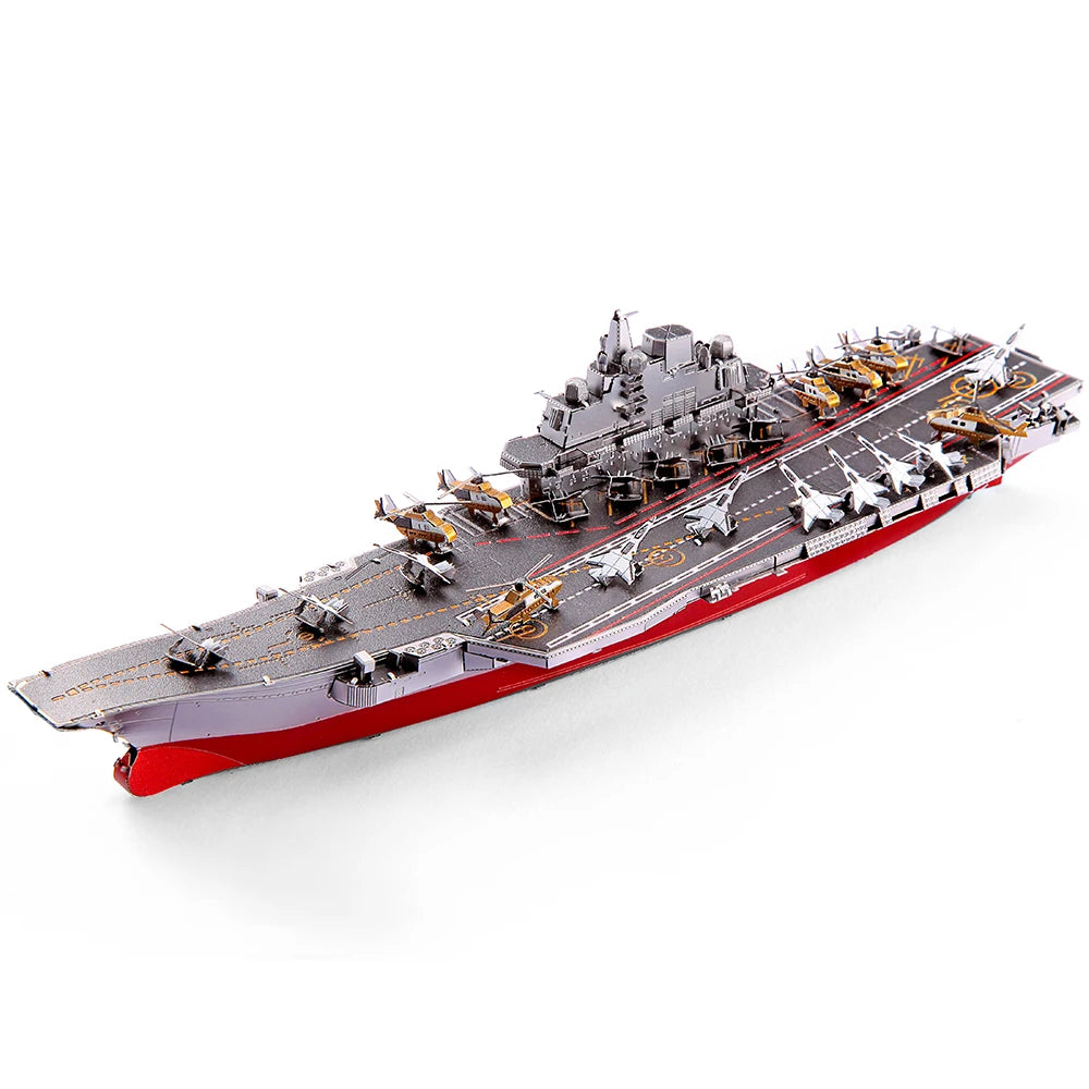 Piececool 3D Puzzles Yamato Nagato Class Battleship Model Building Kit DIY Boat Toys for Adult Brain Teaser Birthday Gifts