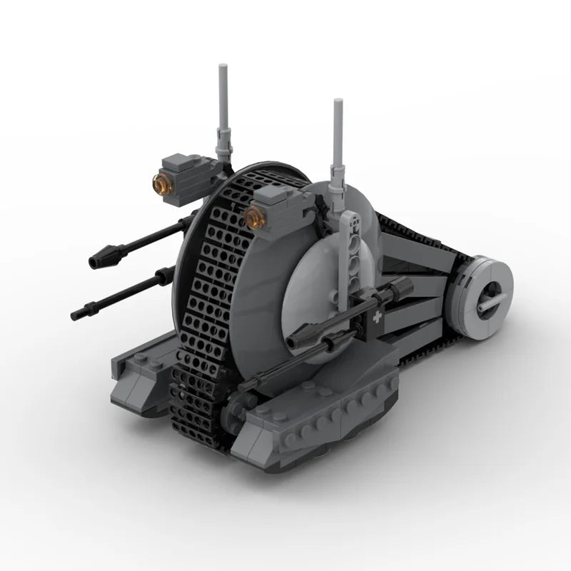 New Space Hegemony Movie Scene Star Battle Separatist NR-N99 Droids Tank Building Block Model DIY Assembly Toys Birthday Gifts