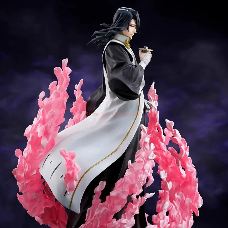 Origina Bandai Figuart Zero Bleach Kuchiki Byakuya 18.5cm Anime Figure Collectible Model Toy Gift