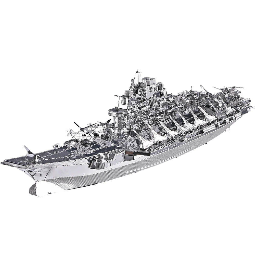 Piececool 3D Puzzles Yamato Nagato Class Battleship Model Building Kit DIY Boat Toys for Adult Brain Teaser Birthday Gifts