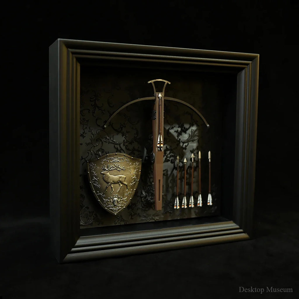 Desktop decorations, resin ornaments, medieval European bow and crossbow photo frames  LTCP-368