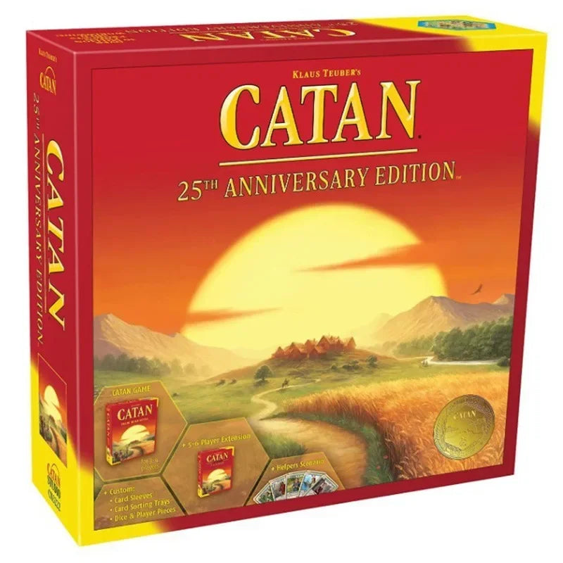 New Devir Catan card game, board game with friends, party game Board Game For Home Party Adult Family Playing Cards Games