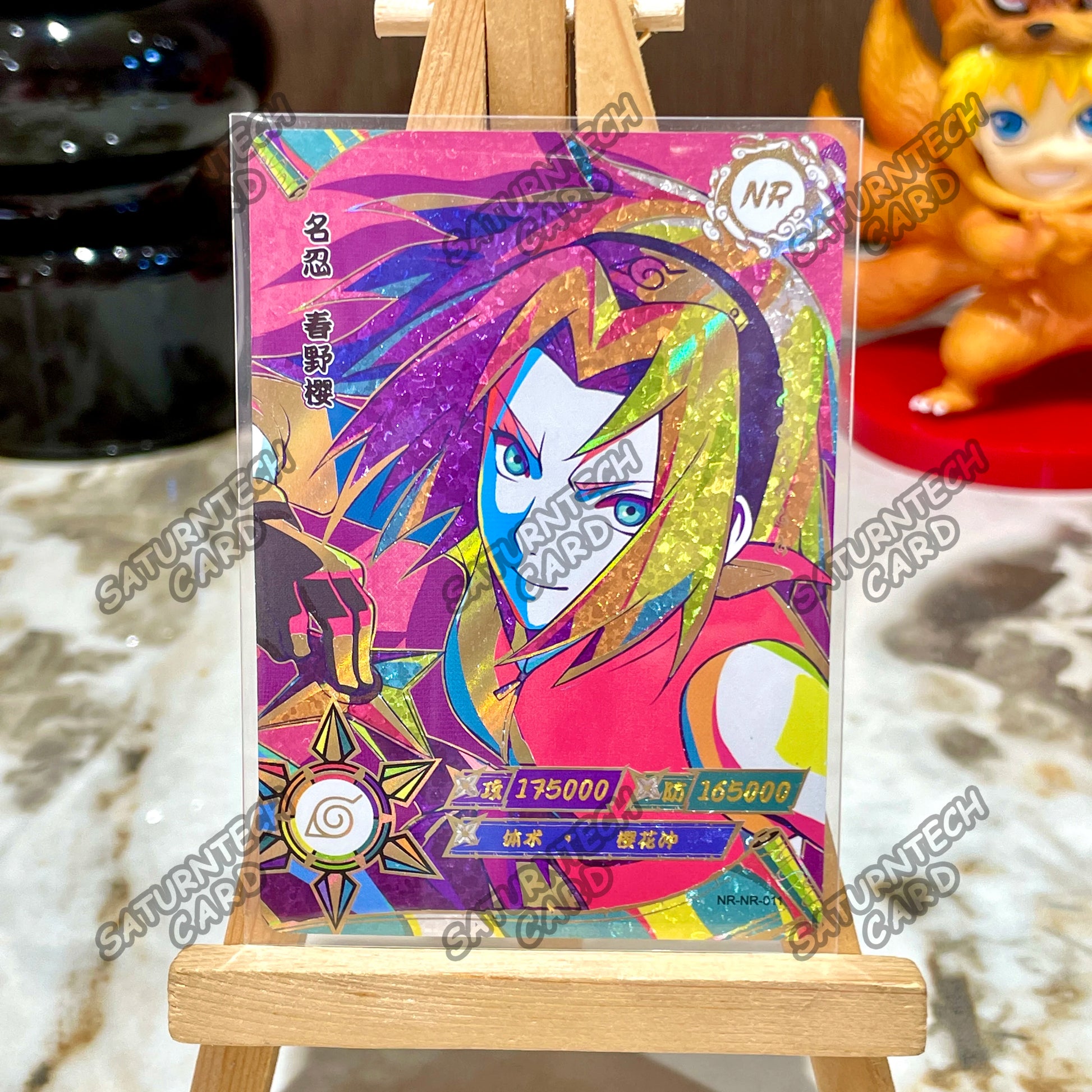 Naruto Card KAYOU NR Series 001-023 Anime Card Uzumaki Uchiha Sakura Sasuke NR Collection Card Children‘s Toy Gift