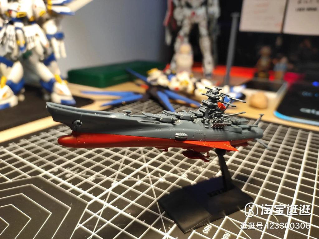 In Stock Bandai Machinery Collection Space Battleship Yamato 2199 No.14 Darrowld Assembled Model Action Toy Collection Gifts