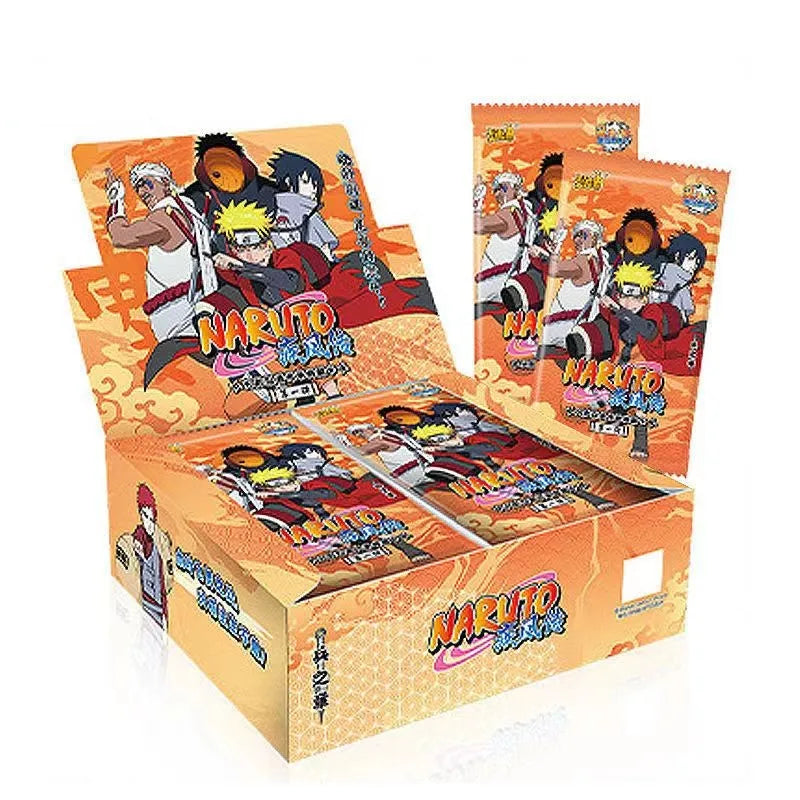 KAYOU Genuine Naruto Boxes Booster Packs Trading Card Game Box Complete Series Card Booster Pack Collection Cards Gifts