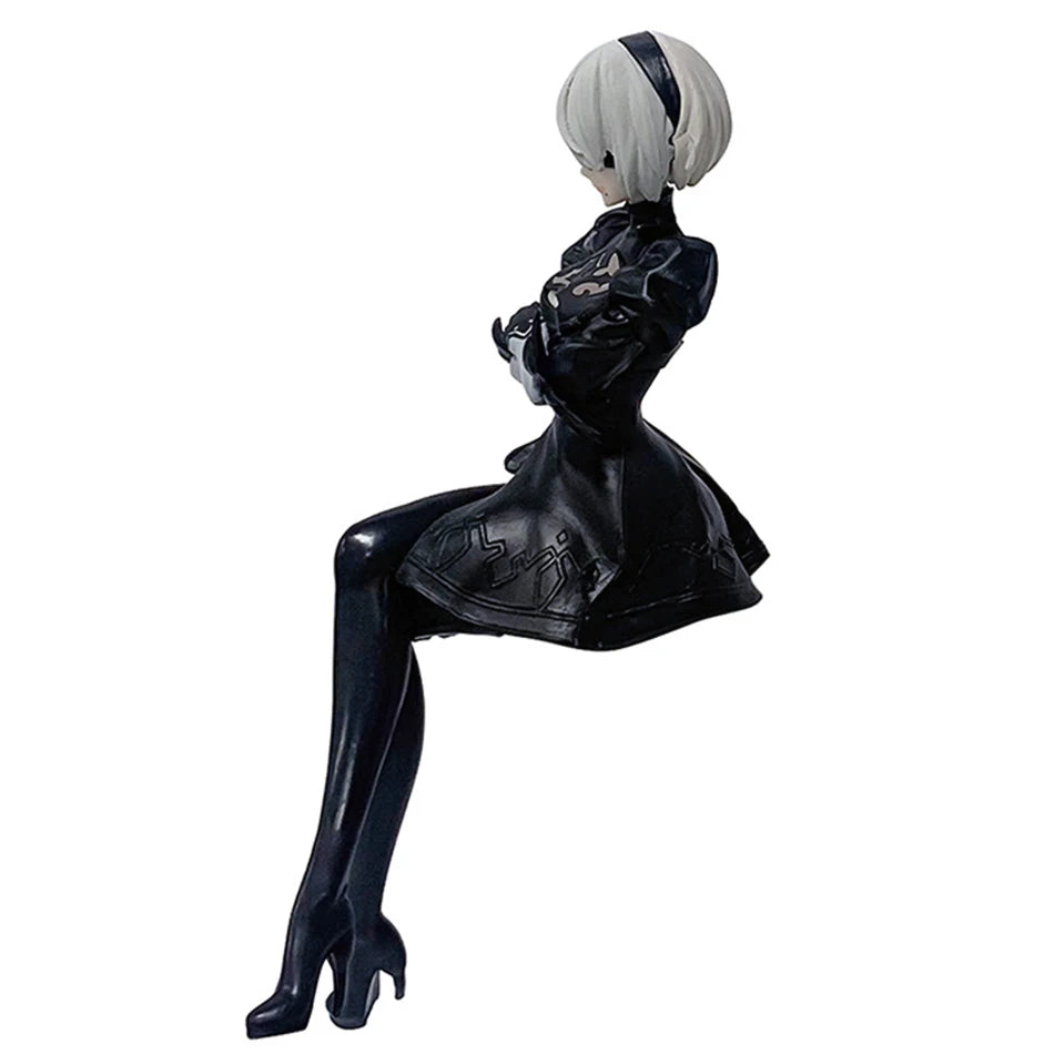 15Cm Anime Original SEGA Nier:automata Ver1.1A 2B Yorha No. 2 Type B Premium Chokonose Figure PVC Model Collectible Toys