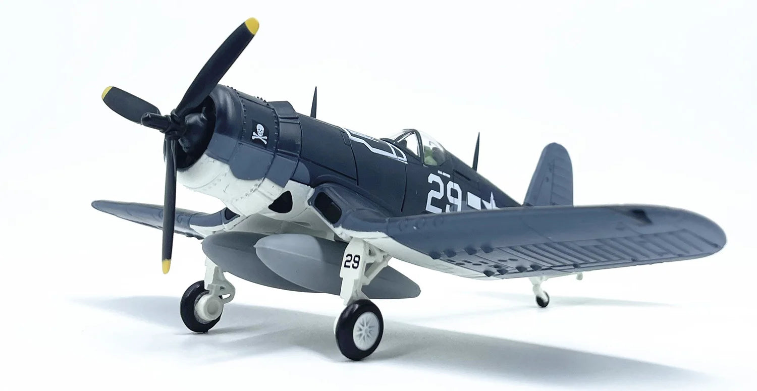 1: 72 WW2 US F4U-1 fighter model semi alloy finished model