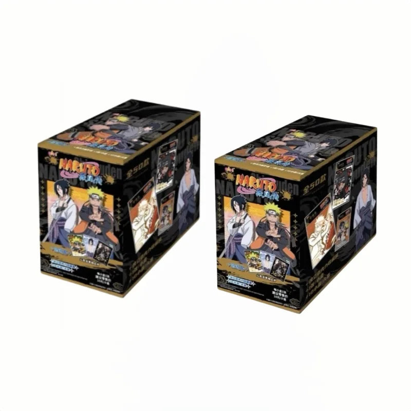 Original Naruto Shippuden Ninja Road Series Cards Box Anime Figure Card With Card Bricks Sasuke Collection Flash Cards Acrylic