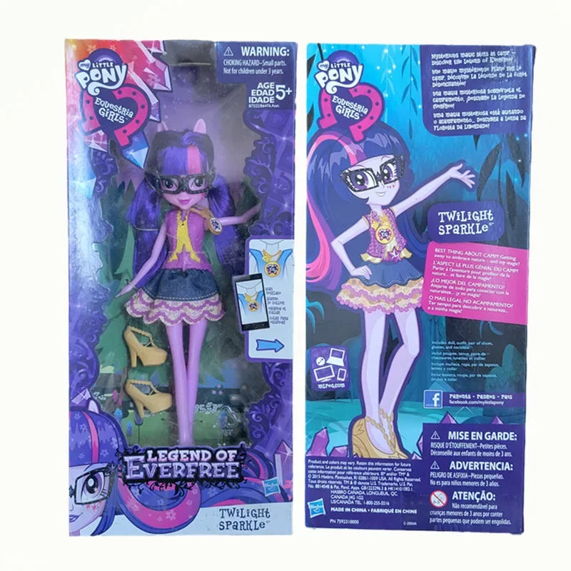 Hasbro Legend of Everfree My Little Pony Figure Change Clothes Shining Armor Princess Cadence Princess Celestia Rarity Applejack