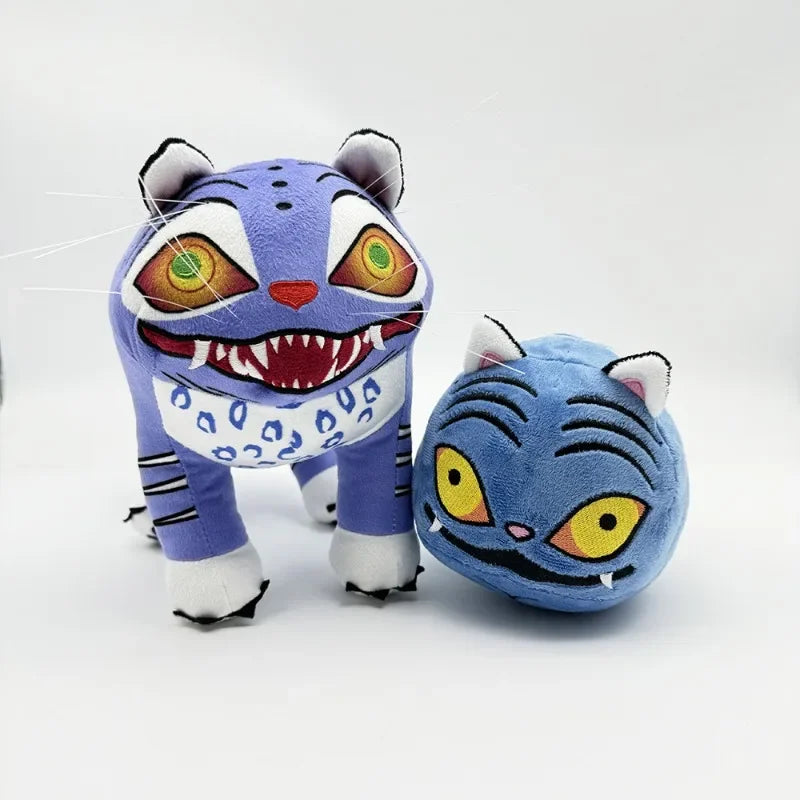 NEW Anime Kpop Demon Hunters Plush Cute K-POP Tiger Plushies Soft Stuffed Desk Decoration Doll Toy Fans Gift Party Favors