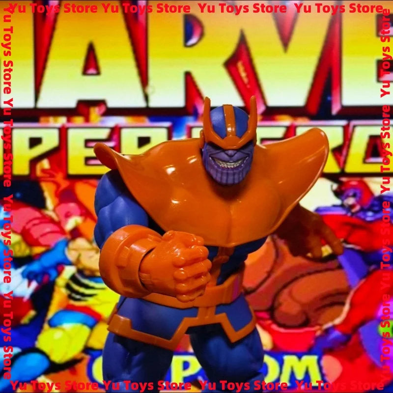 Official Marvel Legends Series Gamerverse Psylocke Vs. Thanos 2-Pack 15cm Comic Action Figure Anime Model Toys Gifts