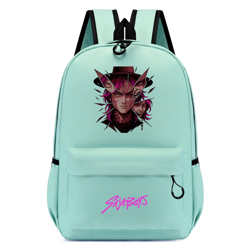 2025 New Fashion KPop Demon Hunters Backpack Back To School Boys Girls Cartoon Anime Canvas Backpacks Children's Small Schoolbag
