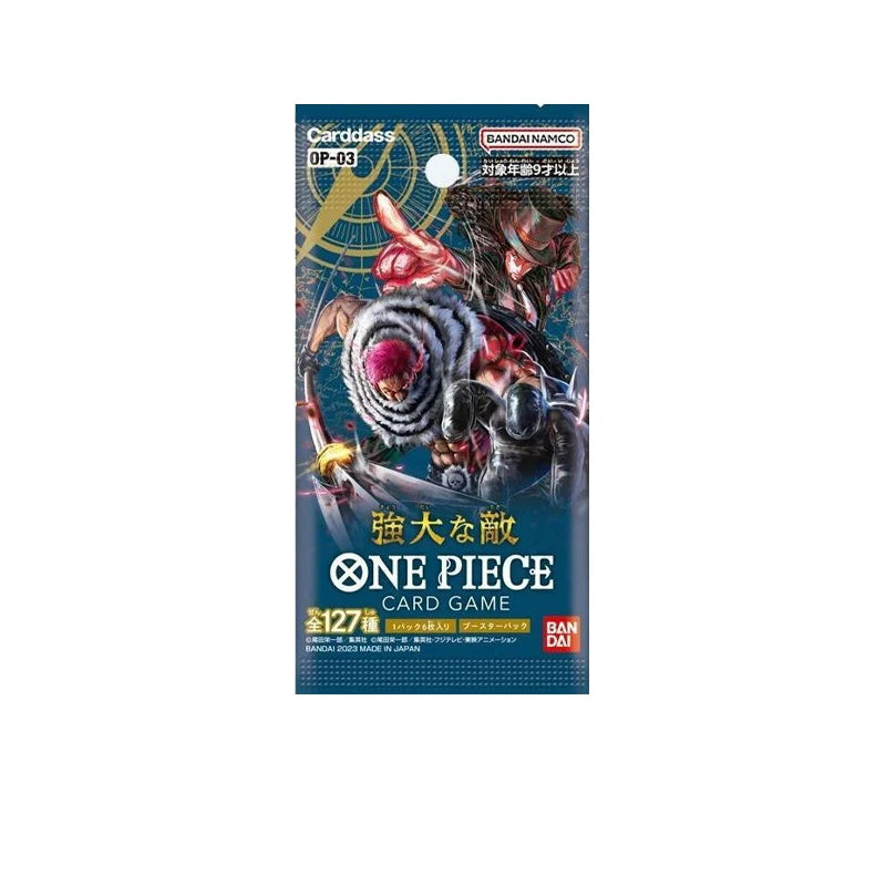 New ONE PIECE Card Game, OP01~OP10 TCG Game Booster Pack Collectible Card, by Bandai Original Genuine Japanese Edition, Ship Now