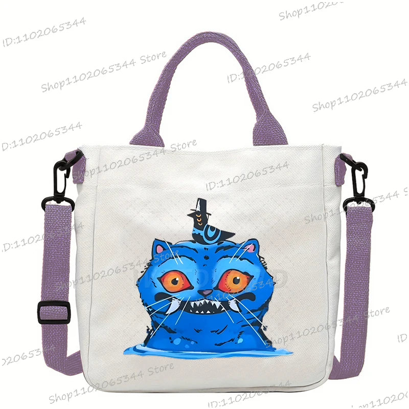 KPop Demon Hunters Anime Women's Crossbody Bag Aesthetics KPop Demon Hunters 2025 Shoulder Bags Korean Fashion  Messenger Bag