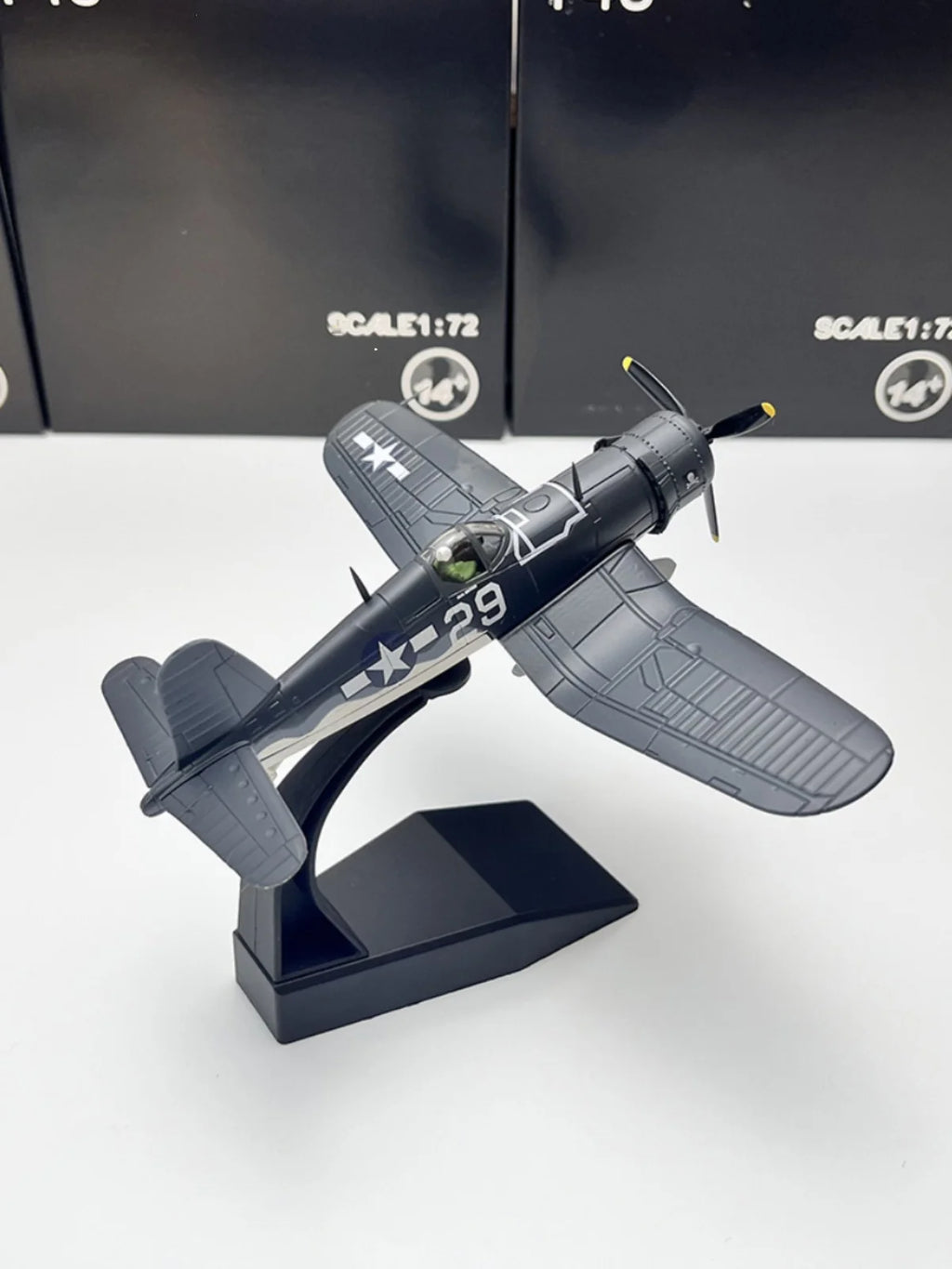 /72 Sc WS  F4U Pirate F4U Sle Military Fighter Aircrt Model Alloy Simulation Toys for Collectors And Fans