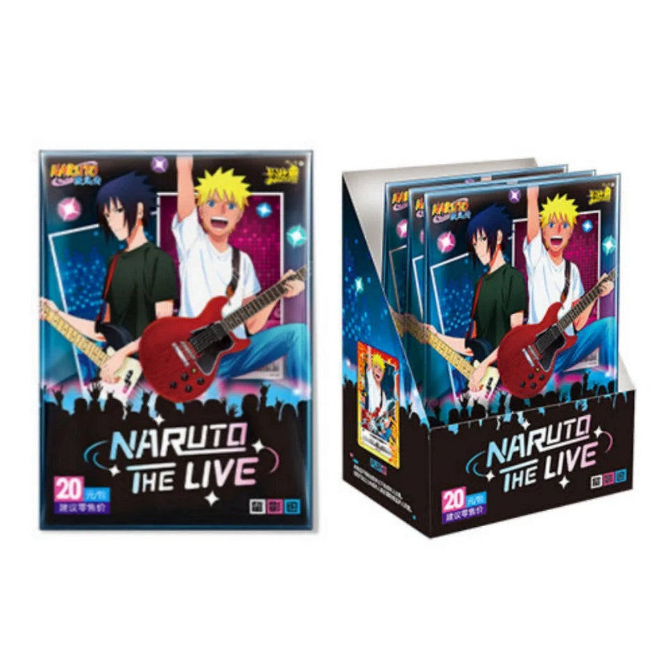 Naruto Anime Character Collection Hobby Card Concert The Live Limited Edition Boruto Sasuke Hinata Sakura Kawaki Children's Gift