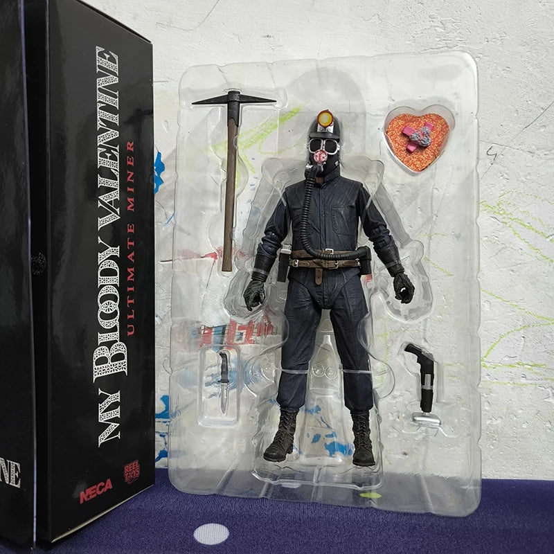 NECA Coal Miners My Bloody Valentine Action Figure Model Toys Joint Movable Doll Birthday Gifts For Boyfriend