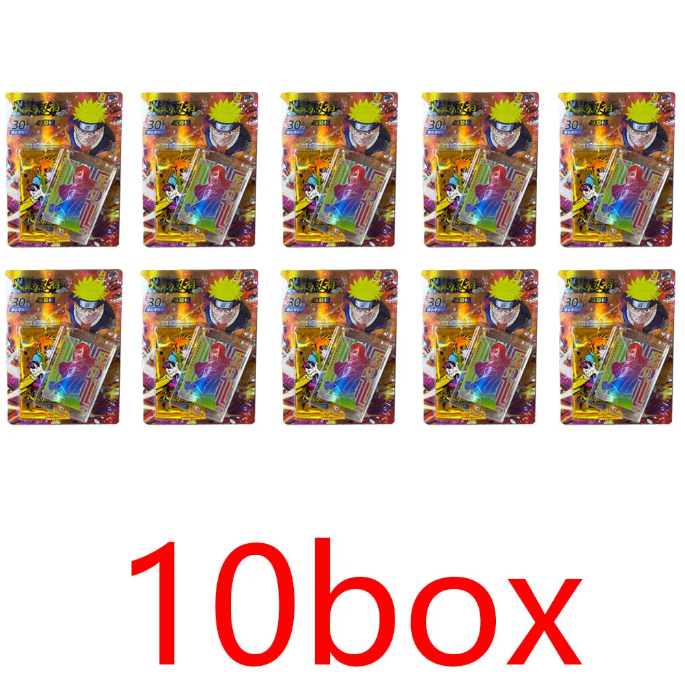 Special offer NARUTO Card HY-0830 Booster Box Uchiha Uzumaki Sasuke Tcg Carte Haruno Sakura Hatake Kakashi Game Children Gift