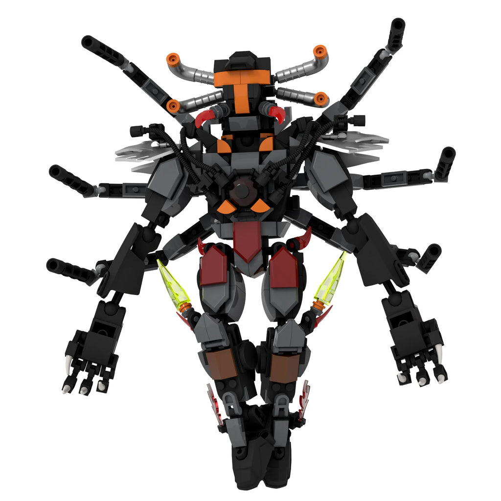 New Skibidi Toilet Updated Titan ghost Titan Man Creative Building Blocks Zombie Universe Series Bricks Toys For Kids XMAS Gift