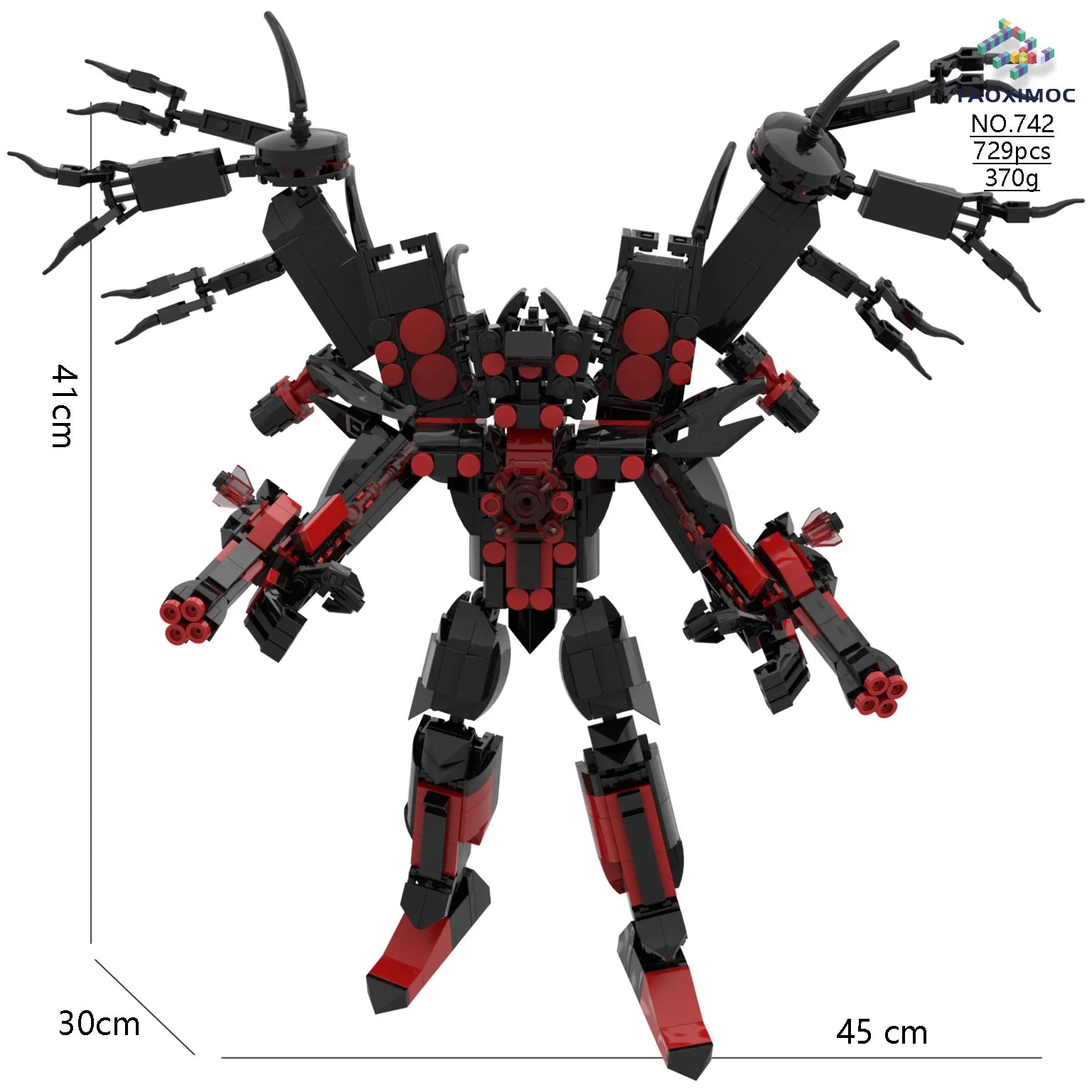 Skibidi Toilet Building Block Horror Game Speakerman Bosses Camara Titan TV Man Cartoon Doll Model Kids Halloween Birthday Gift