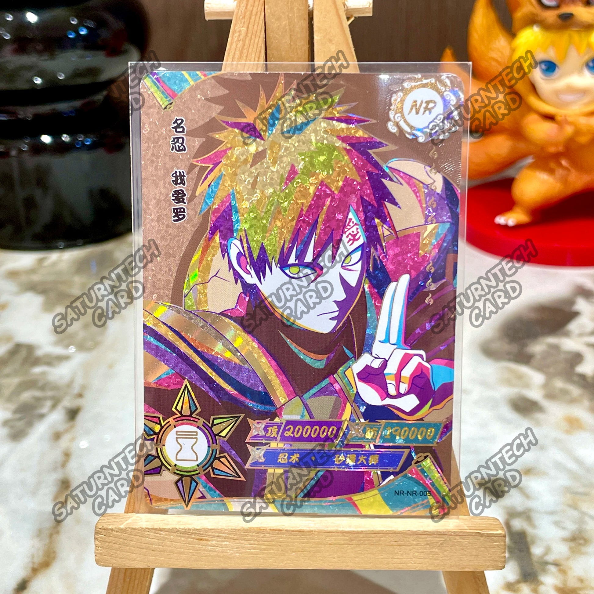 Naruto Card KAYOU NR Series 001-023 Anime Card Uzumaki Uchiha Sakura Sasuke NR Collection Card Children‘s Toy Gift
