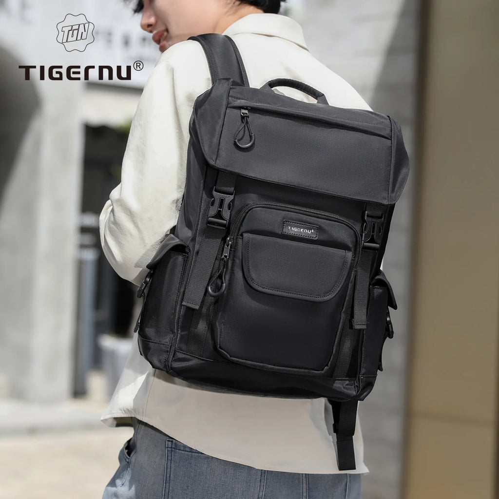 Tigernu New Multifunctional Backpack Bags Fashion School college Bags For 14inch Laptop With Removable Small Shoulder Bags