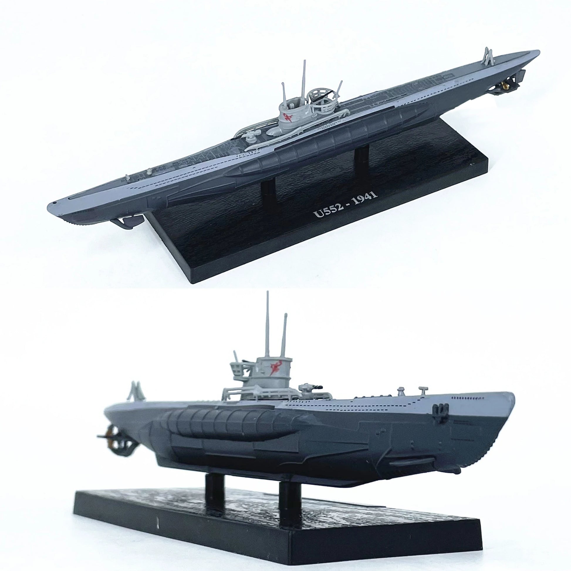 Super value  1:350  World War II submarine model  A variety of  Atlantic U-boats  Alloy warship model