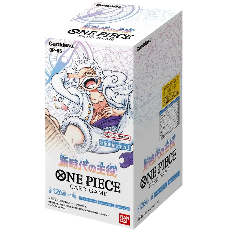 New ONE PIECE Card Game, OP01~OP10 TCG Game Booster Pack Collectible Card, by Bandai Original Genuine Japanese Edition, Ship Now
