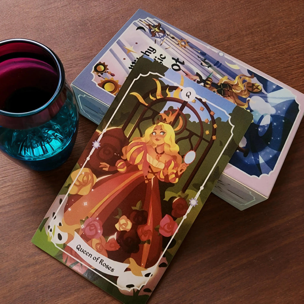 Wizard Magic Tarot，Large Size Card，12×7Series，Family Gathering Entertainment，Desktop Game，Board Game，Fortune Telling，Tarot Card