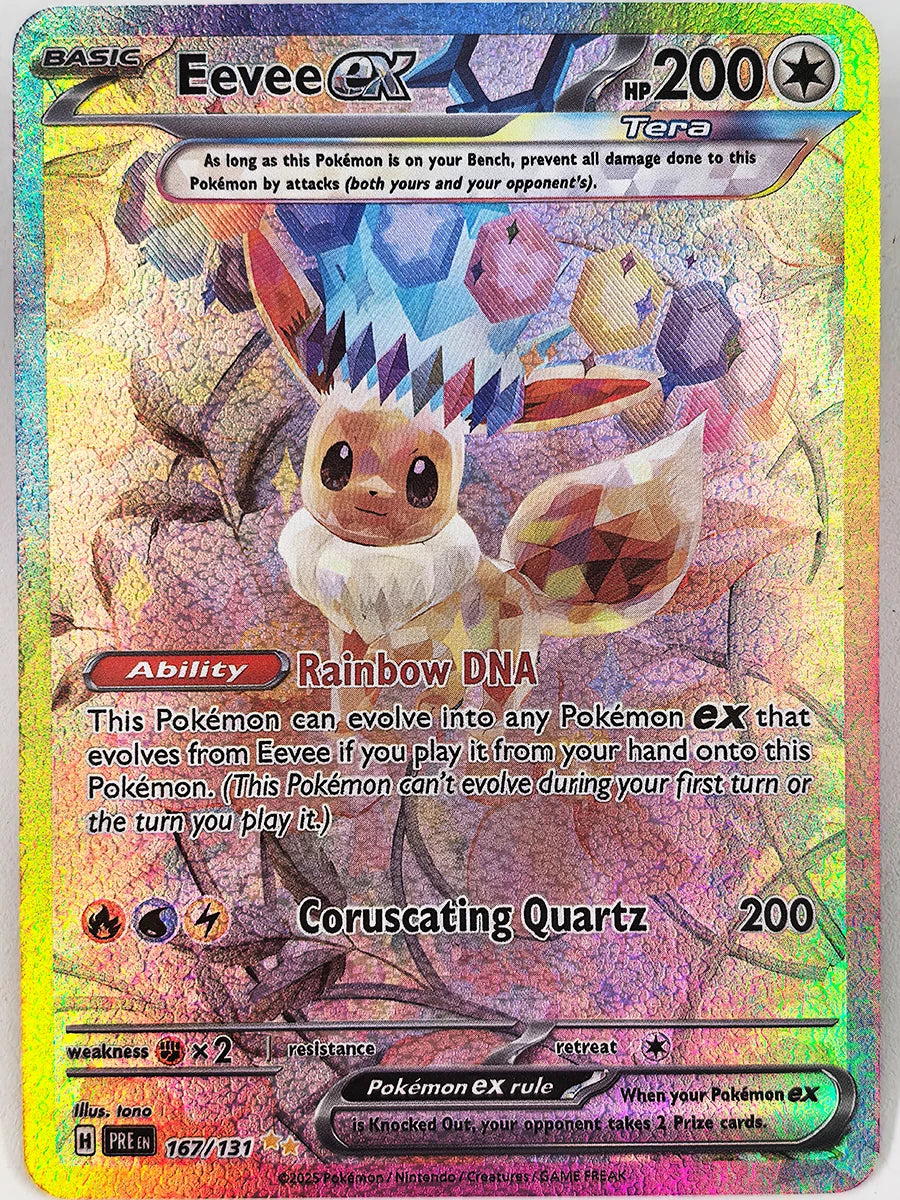 PRE Umbreon Eevee Sylveon Leafeon Glaceon Toys Hobbies Hobby Collectibles Game Collection Anime Cards