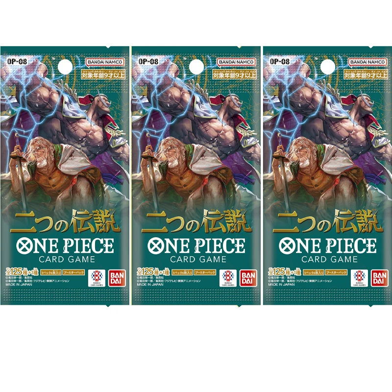 New ONE PIECE Card Game, OP01~OP10 TCG Game Booster Pack Collectible Card, by Bandai Original Genuine Japanese Edition, Ship Now